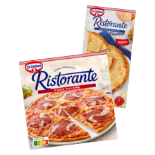Dr. Oetker Ristorante pizza* of piadina 
m.u.v. glutenvrij 